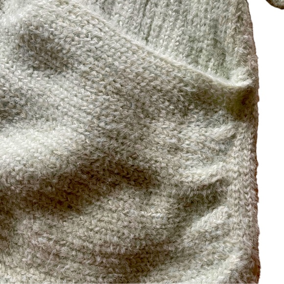 Urban Outfitters | Kane Wrap Sweater Mint Green Cozy Small - Picture 3 of 8